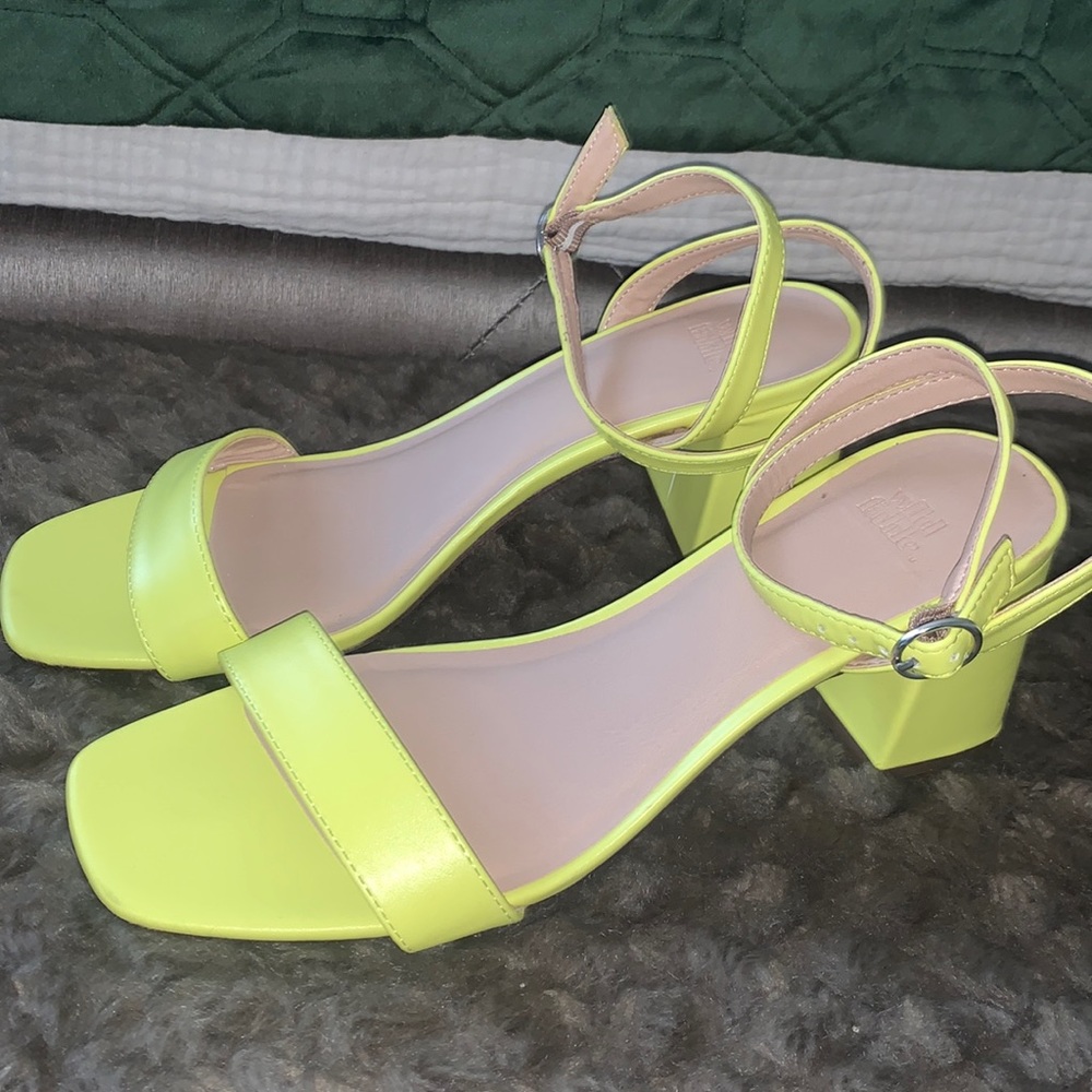 Target Wild Fable Block Heel Neon Sandals